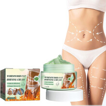 Slimming Cream with Wormwood Heat Therapy for Cellulite Shaping and Lymphatic Drainage