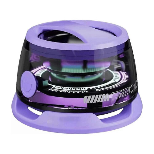(Purple) Magnetic Mini Bluetooth Speaker,Multifunctional Magnetic Bluetooth Speaker
