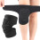 Protections de genoux flexibles supplémentaires amortissant le 3