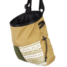 Seau à craie de bloc en tissu Oxford avec poches, sac-Grand kaki