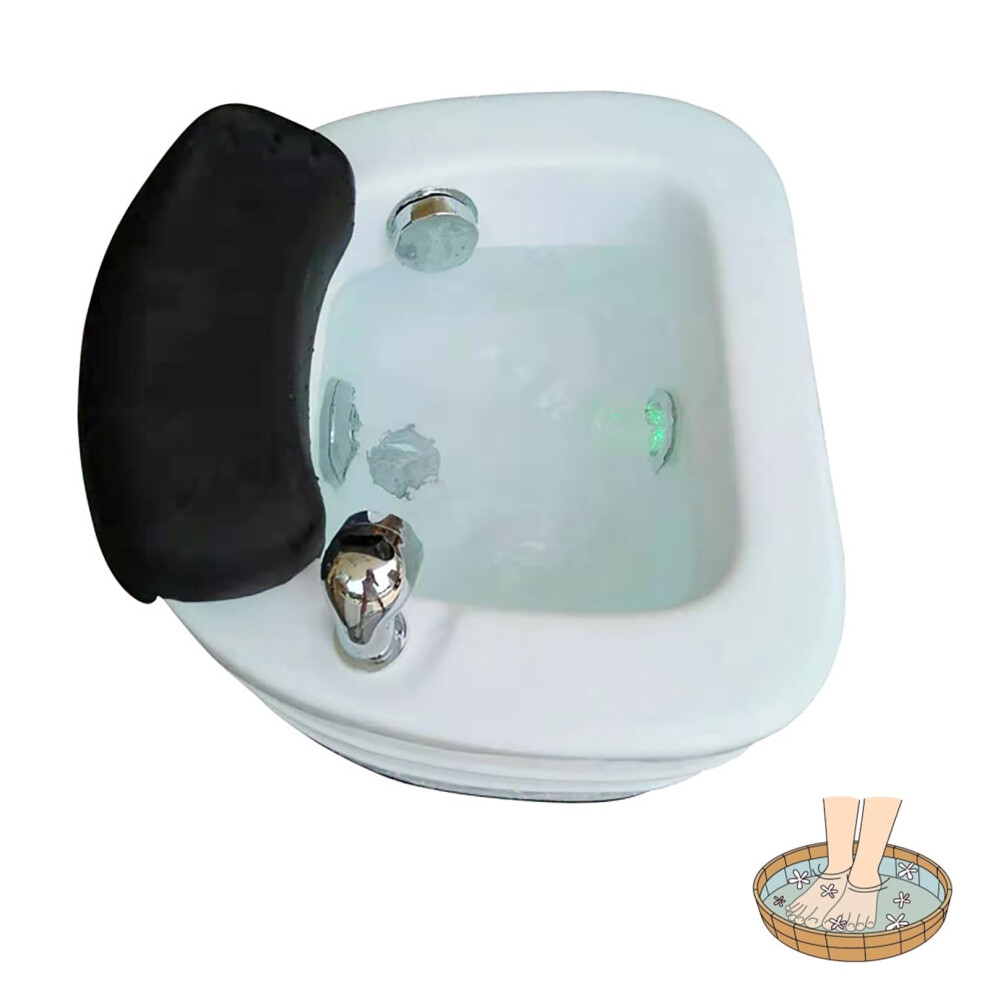 Foot Spa Pedicure Foot Soak Tub with Adjustable Temperature and Massage for Home and Salon