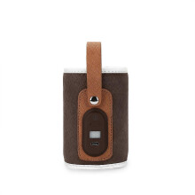 (brown) Baby Bottle Warmer, Temperature Adjustable Portable Baby Bottle Warmer
