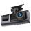 (2 Lens  FrontInside) HD1080P Car Dual Lens Dash Cam Front/Rear/Inside Video Recorder Camera G-sensor 3