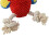 Gioco peluche Mateo il pappagallo corda per cane 3