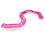 Gioco Tunnel interattivo per gatti con pallina rosa e bianca 2