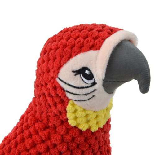 Gioco peluche Mateo il pappagallo corda per cane 1