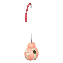 (pink) Pet Supplies New Explosion Teaser Cat Stick Tumbler Balance Car Relieve Boredom Ladybird Beetle Cat Toys