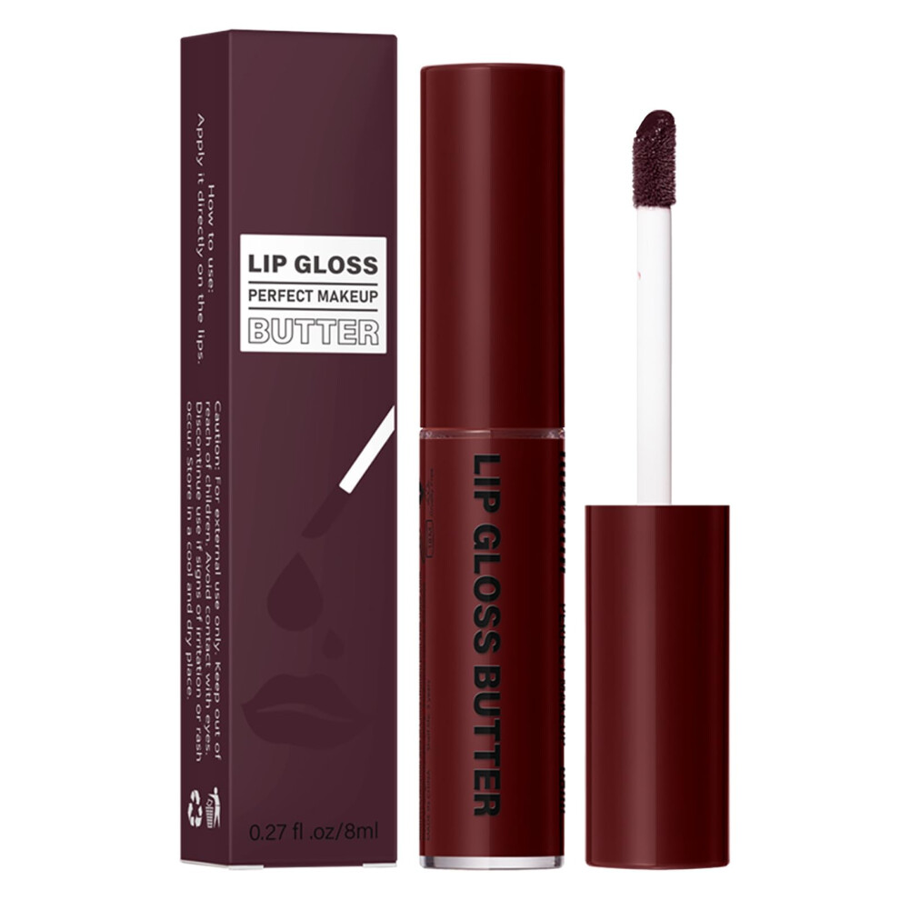 Lip Gloss Set  Shine Waterproof Plumping Hydrating Smudge Proof Lip Stain Gift for Women