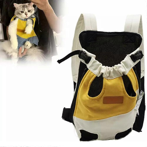 (L, C) Pet Handle Backpack Cat, Cat Carrier Backpack, Pet Travel Portable Cat Backpack