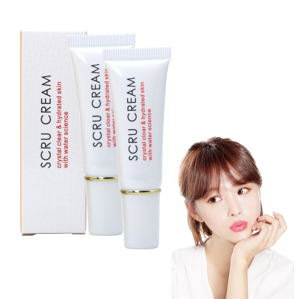 Dark Lip Scrub For Lips Lightening And Hydration, Gentle Exfoliating Gel Balm (2 Pcs)