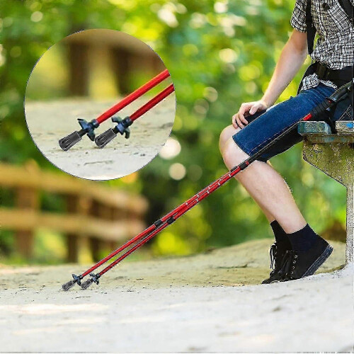 20pcs Rubber Buffer Set, Hiking Poles Rubber Buffer, Nordic Walking Pads 2