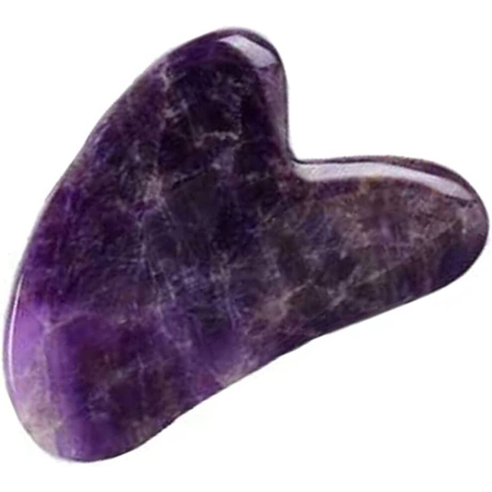 Jade Roller and Gua Sha Set for Face AntiWrinkle Massage Reduce Puffiness Improve Serum Absorption