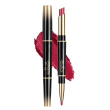 2 in 1 Matte Lipstick and Lip Liner Set, Long Lasting Waterproof Double Ended Automatic Lip Liner