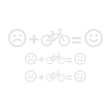 Individualized Cycle Frame Transfers Protective Record-White