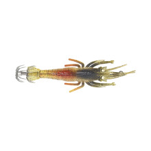 Glow Jig Hook 11cm 9.4g Artificial Hard-Black head and red b