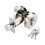 (Silver) Modern Sturdy Single Cylinder Deadbolt Lock for Front Door Security, Invisible Keyed Entry Door Lock 1