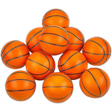 Mini Basketball Stress Balls - (pa Of 12) 1.57 Inch Small Foam Basketballs for Kids, S Theme Party Favor Toys Birthday Party Game And Anxiety,
