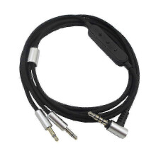 (Wire version) Sennheiser HD202 HD477 HD497 Replacement 3.5mm to 2.5mm Earphone Cable with Tuning Function