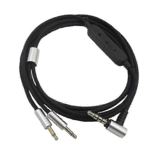 (Wire version) Sennheiser HD202 HD477 HD497 Replacement 3.5mm to 2.5mm Earphone Cable with Tuning Function
