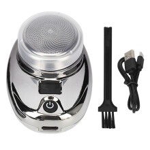 Electric Shaver for Men, Fast Charging Waterproof Mini Razor with Long Battery Life, USB Rechargeable Precision Steel Blades for Wet Dry Use, Great G