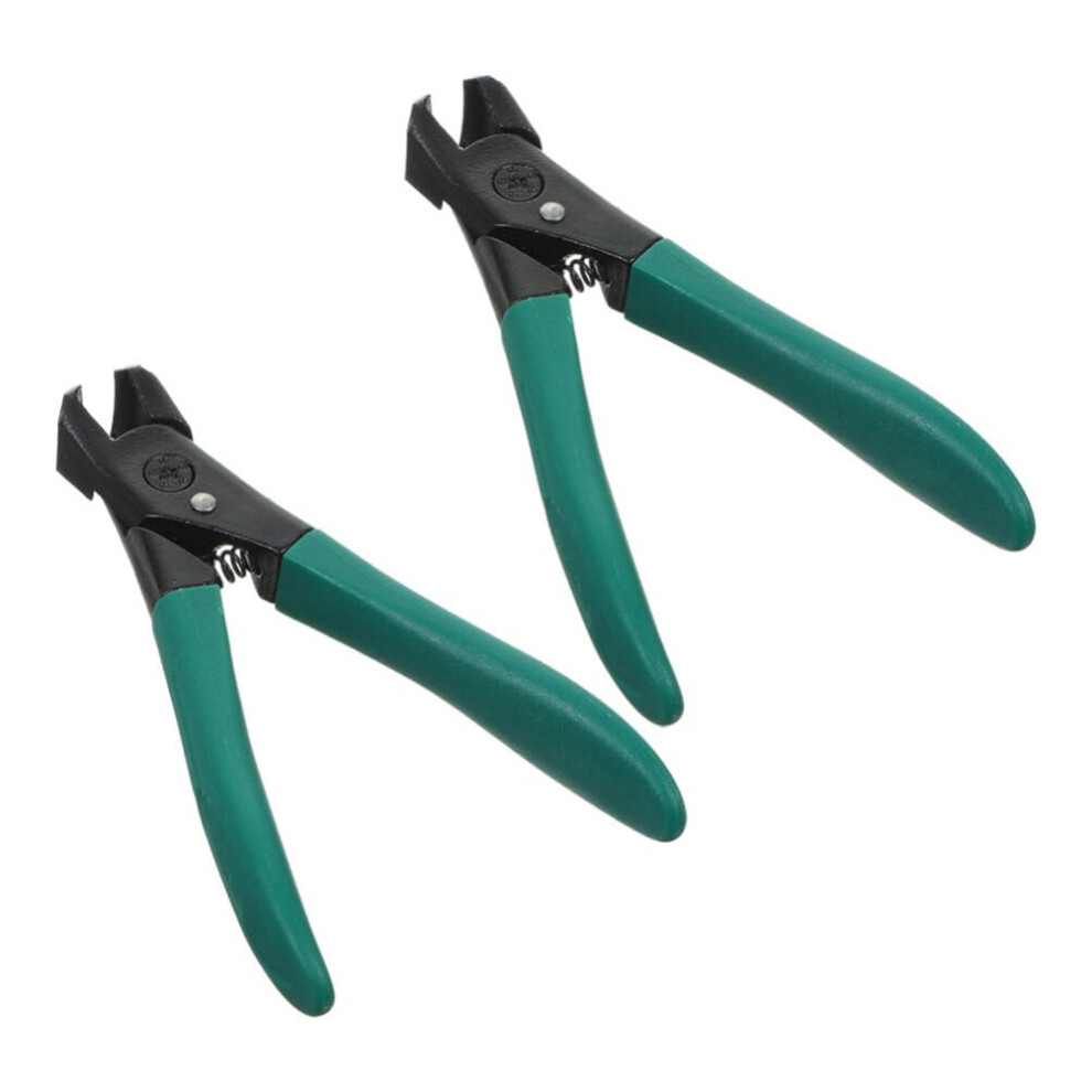 2pcs Stainless Steel Nail Clippers for Thick Nails with Sharp Blades and Ergonomic Design