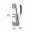 Professional Snorkeling Gear Backpack with Mesh Design-White 2