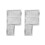 Replacement Aquarium Filter Media, 3-Layer Efficient Filtration System with Ceramic Filter Media and Thickened Biochemical Cotton, High Performance Ca 1