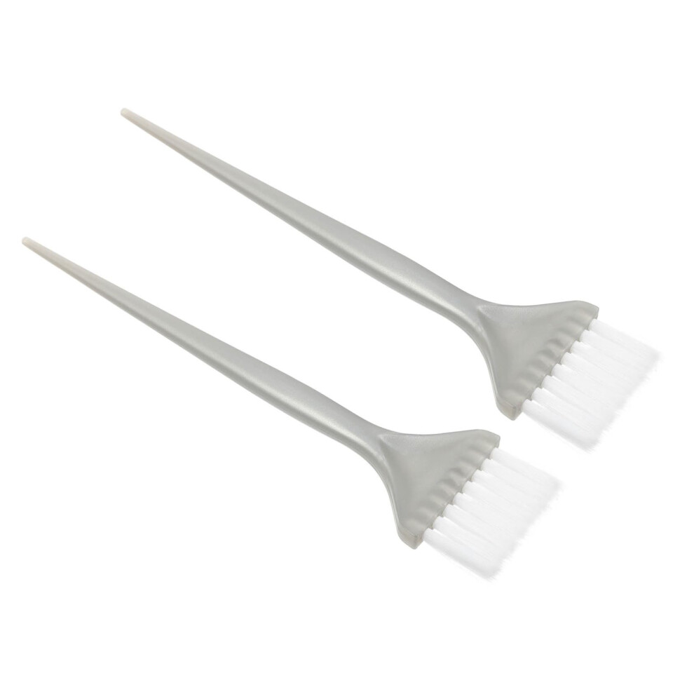 Hair Dye Brush and Comb Set 2pcs for Precise Color Application Root TouchUp Home and Salon Use