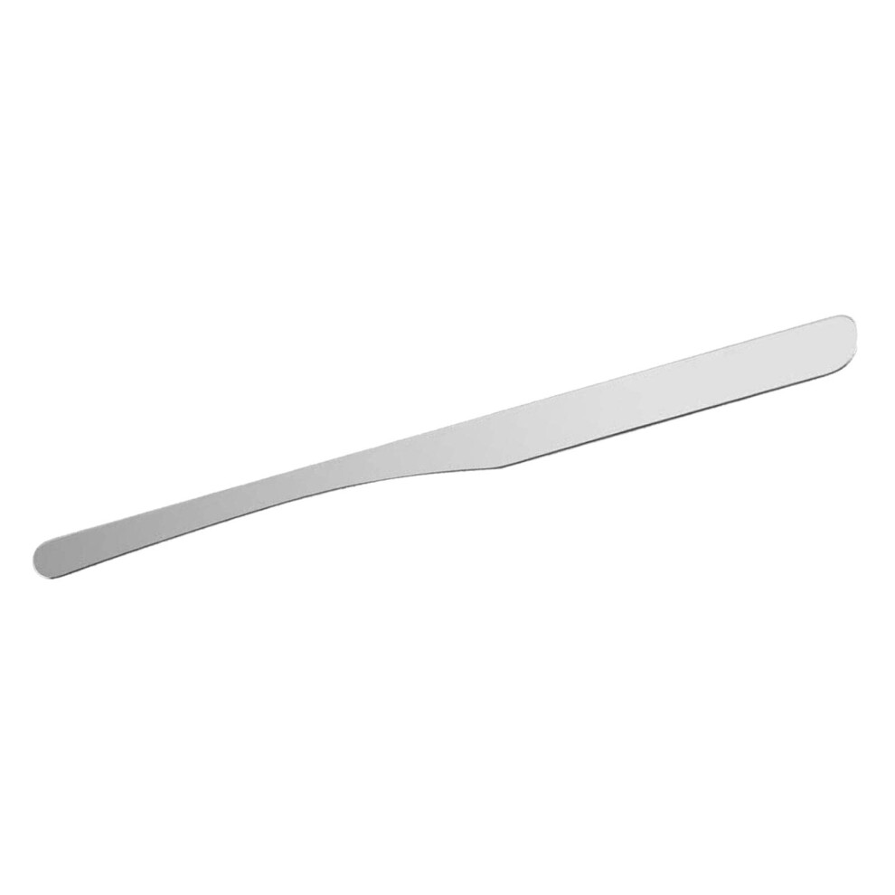 Stainless Steel Makeup Mixing Palette with DualSided Spatula for Precise Hygienic Blending