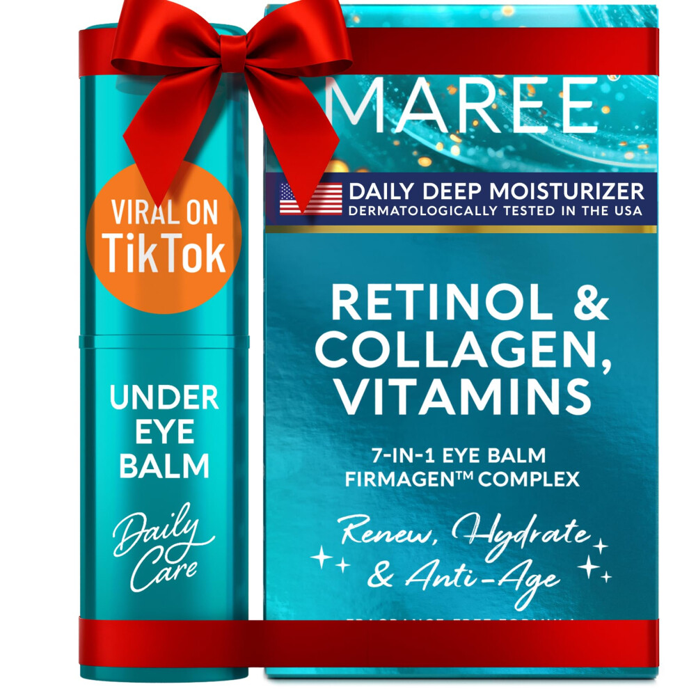 Dark Under Eye Balm Stick With Retinol And Ceramide For Circles, Wrinkles And Deep Hydration