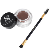 Waterproof Eyebrow Pencil and Gel Set LongLasting Natural Brow Kit with Brush for Precise Shaping