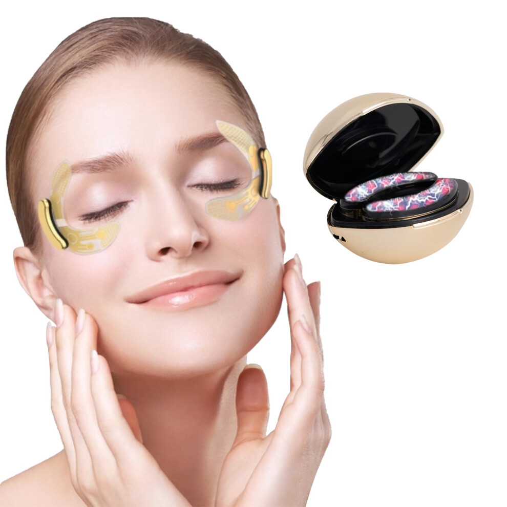 Red/Light/Dark Led Eye Patches With Therapy For Circles And Puffiness Uction, Reusable Design