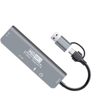 USB3.0 4K@30Hz UHD Video Capture Device Double Port For