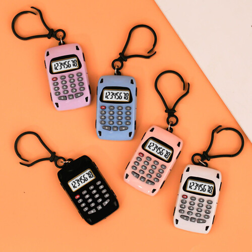 Small Electronic Calculator Multifunctional Lightweight-Black 1
