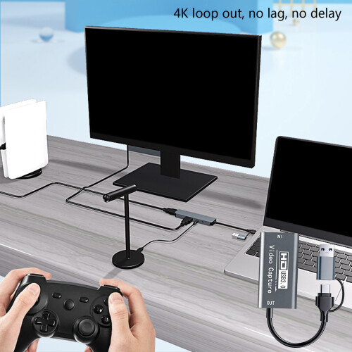 Professional Grades Video Capture Card with USB and Power 1