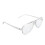 Vintage τετράγωνα γυαλιά ηλίου Aviator, μοντέρνο τετράγωνο σκελετό, φακοί anti blue ray με 6