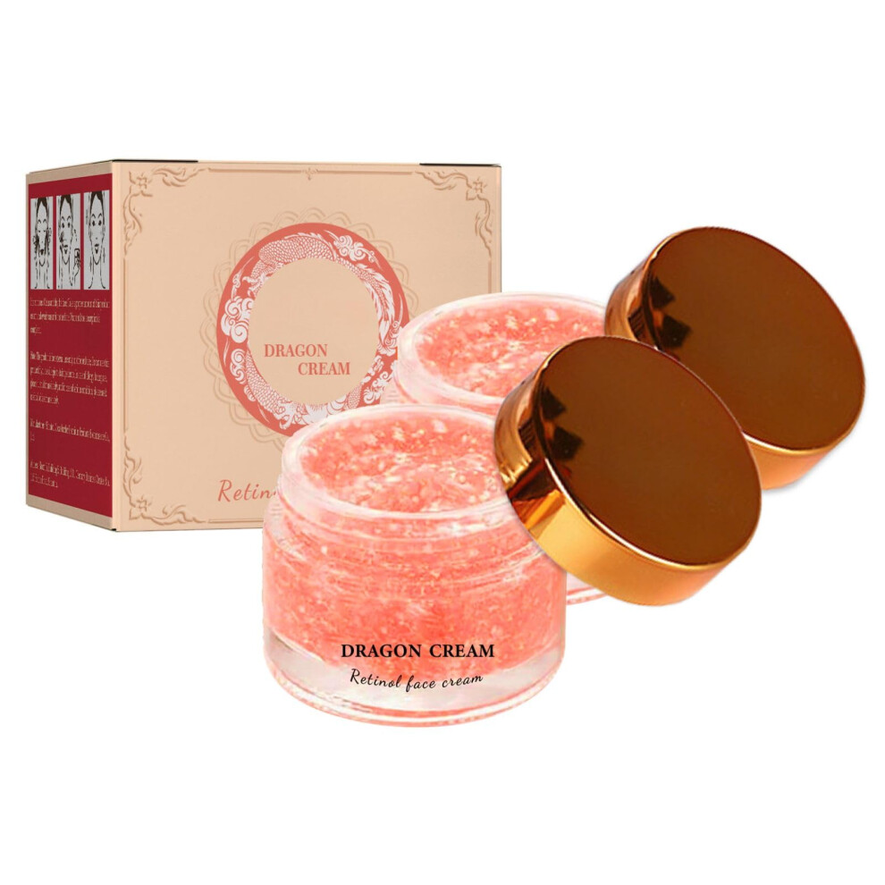 Cream 2Pcs Dragon Blood Face With Retinol Placenta, Anti Wrinkle And Deep Hydration For Women