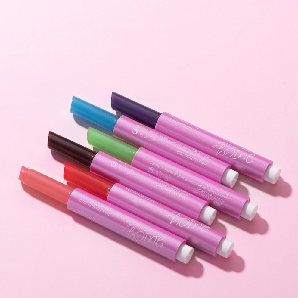 Tinted Lip Balm Blueberry Shade Moisturizing Lip Care for Dry Lips Natural Color