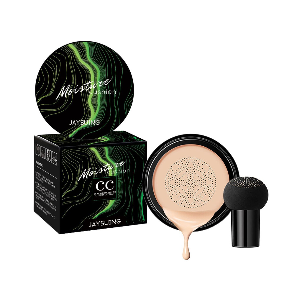 Cream Cc Foundation C21 Moisturizing Air Cushion With Natural Coverage And Longlasting Brightening