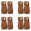Leather Drawer Pulls 8 Pcs Leather Dresser Knobs Handmade Pure Leather Handles for Cabinet Doors An Tw 1