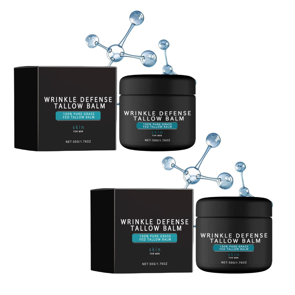 Men's AntiWrinkle Face Cream with Deep Hydration and Avocado Extract, Night Moisturizer 50g
