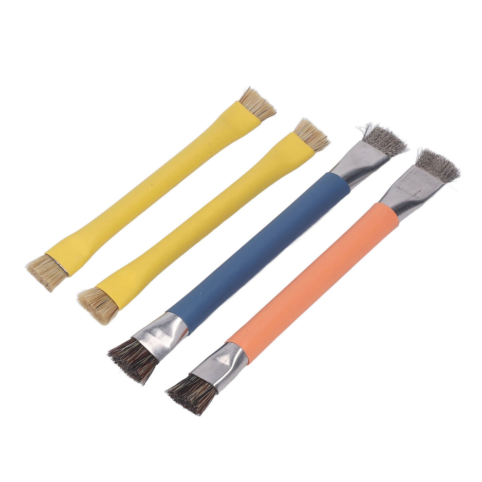 4Pcs Keyboard Cleaning Brush Kit Anti-Static Stainless Steel Electronic Maintenance 6951380918406