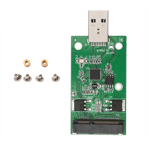 Fast Transfer mSATA Solid Drive Adapter for USB3.0 Connection