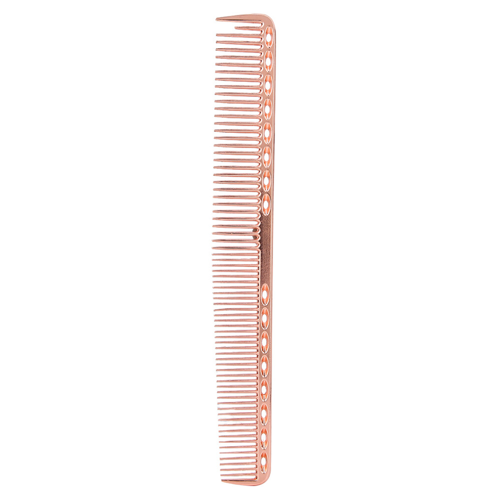 Scalp Massagers Stainless Steel Anti-static Heat Resistant Fine Teeth Comb Lightweight Professional Barber Combs Durable For Hair Cutting Salon