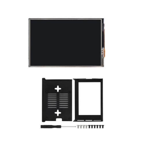 Resistive Capacitive Touchable 3.5inch-pi5 with metal case