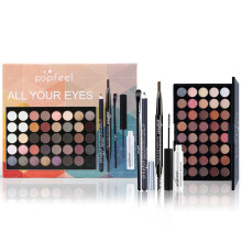 Makeup Gift Set All in One Kit for Women with Eyeshadow Lipstick Blush and Brushes