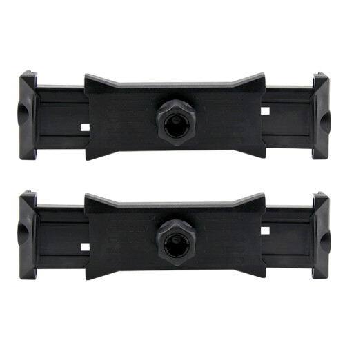 2Pcs Adjustable Width Phone Tablets Clamp Holders with 17mm Ball