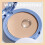 Pressed Face Powder and Setting Powder Poreless Matte LongLasting Lightweight 10g 01# 5