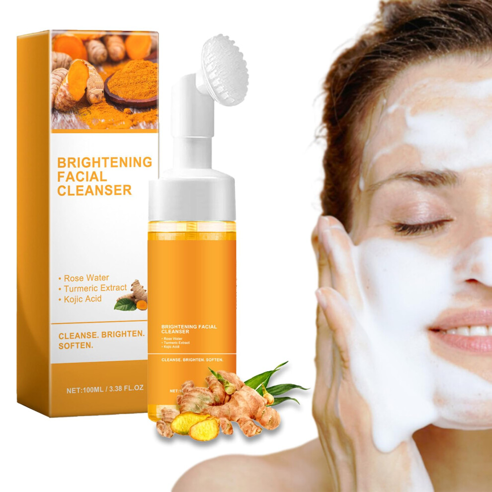 Turmeric Face Wash with Honey â Gentle Deep Pore Cleansing Facial Cleanser for All Skin Types