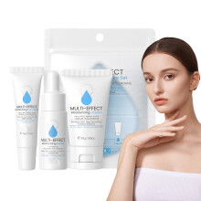 Moisturizing Skincare Set 3 in 1 with Serum Eye Cream and Face Cream for Deep Hydration and Anti Aging